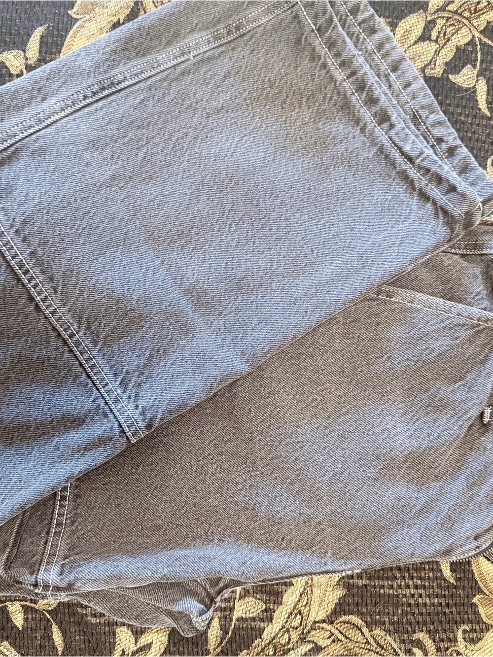 PacSun Men's Straight Jeans in Gray